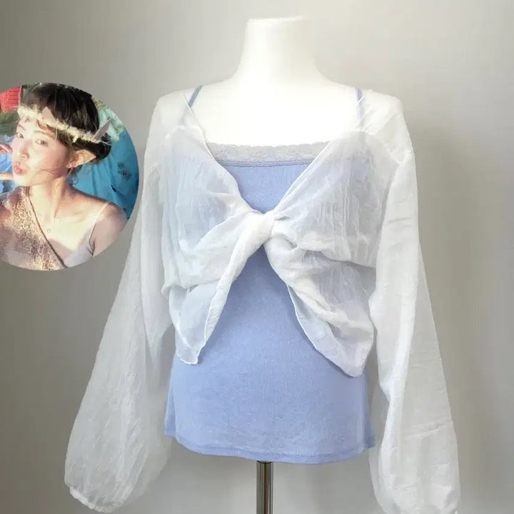 [BUNJANG] Fairy Tale "Somunui Nagwon" Blue Fairy Set - Vintage Ethnic Mori Girl Cool Tone / .*소문의낙원*. 페어리룩 빈티지 에스닉 모리걸 블루페어리 쿨톤요정 지구
