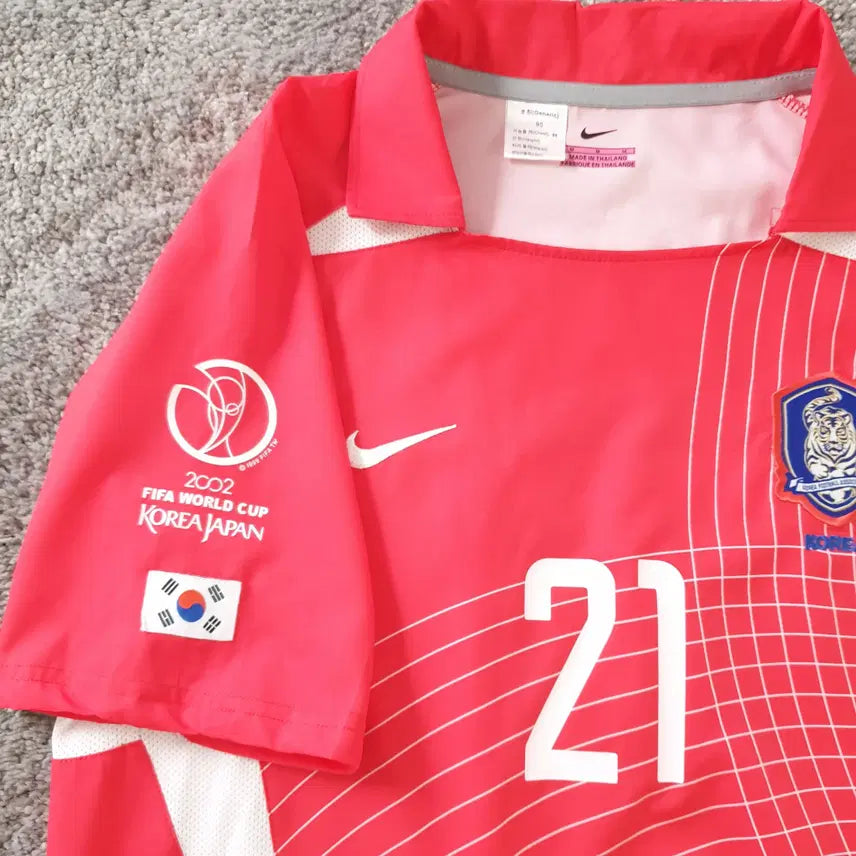 [BUNJANG] Nike Park Ji-sung 2002 National Team Football Jersey / [무료배송] Nike 국대 박지성 2002 축구 유니폼