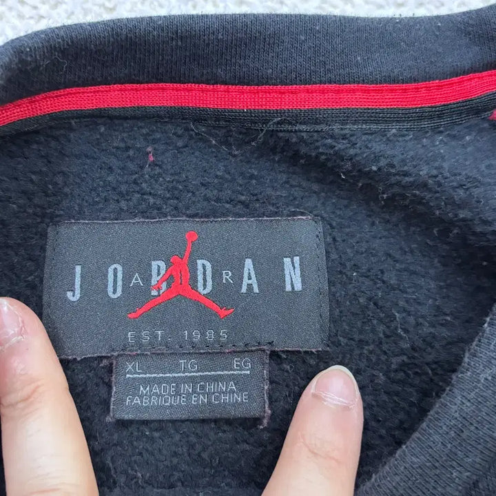 [BUNJANG] Nike Jordan Classic Fleece Sweatshirt / XL 나이키 조던 클래식 플리스 맨투맨 0424E