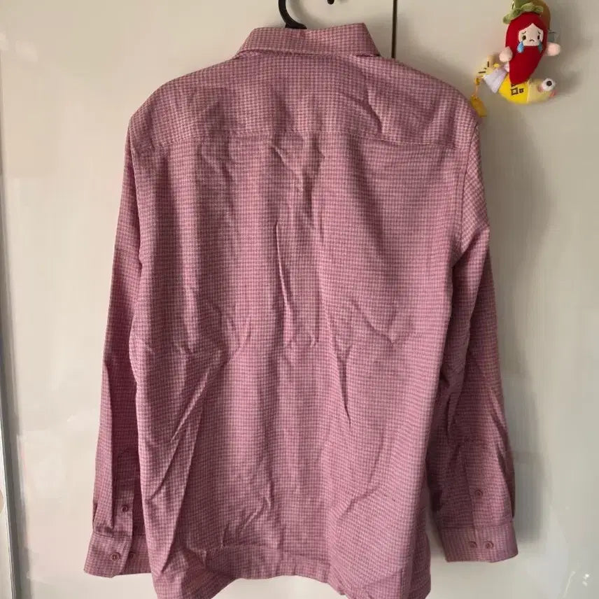 [BUNJANG] All For You Checkered Shirt Bundle (Pink/Purple) - Size 100 / 올포유 체크 셔츠 핑크/보라 2개 일괄판매 (100)