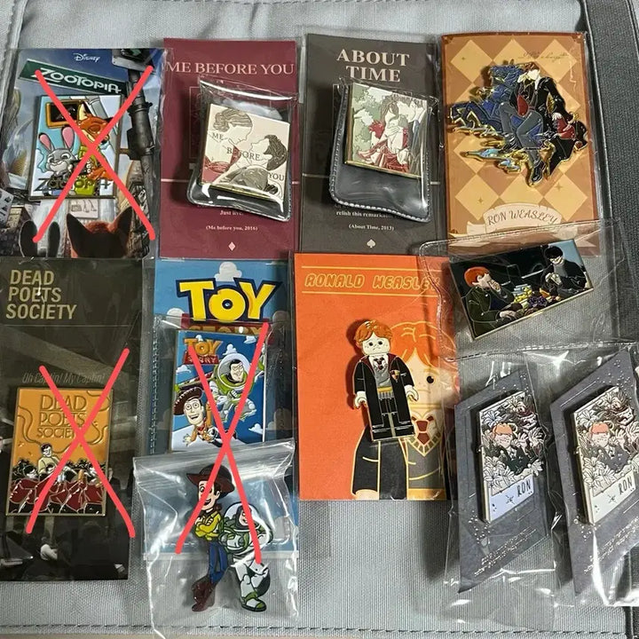 [BUNJANG] Various Movie Genre Pins / 여러 영화 장르 뱃지 양도합니다