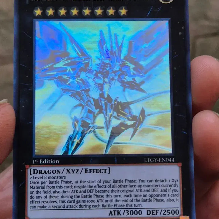 [BUNJANG] Yu-Gi-Oh! Galaxy-Eyes Tachyon Dragon (Perforated Holo) - English Edition / 유희왕 No.107 갤럭시아이즈 타키온 드래곤 영판 퍼홀