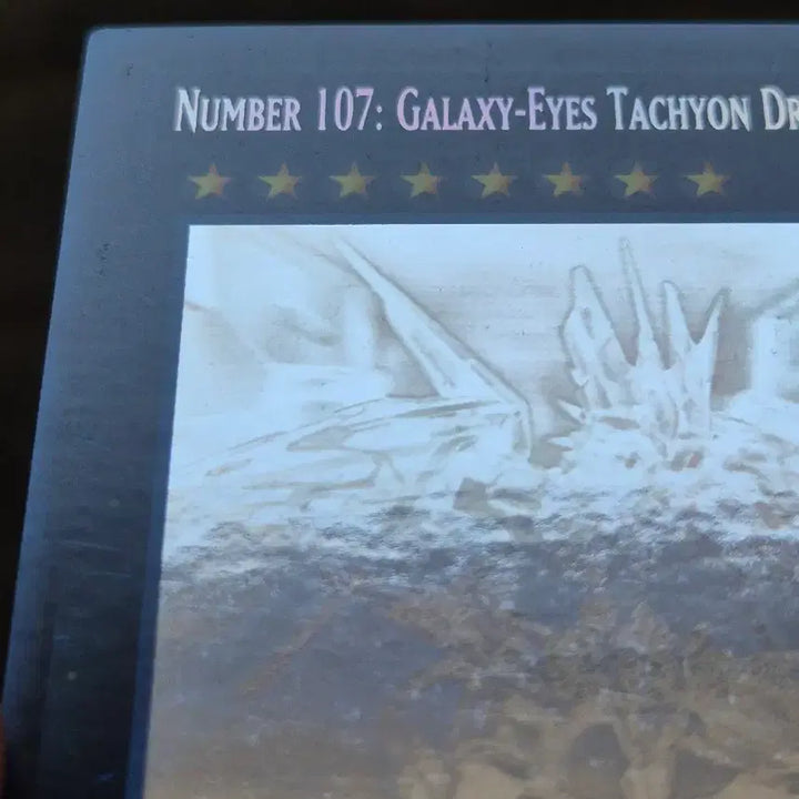 [BUNJANG] Yu-Gi-Oh! Galaxy-Eyes Tachyon Dragon (Perforated Holo) - English Edition / 유희왕 No.107 갤럭시아이즈 타키온 드래곤 영판 퍼홀