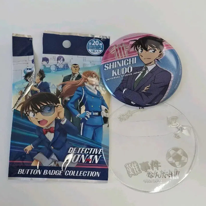 [BUNJANG] Universal Japan Detective Conan Badge Kudo Shinichi / 하이웨이의 타천사 유니버셜재팬 usj  코난 뱃지 남도일 쿠도신이치