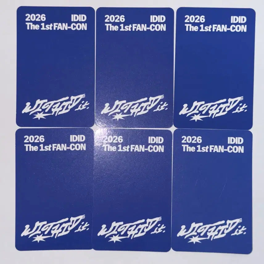 [BUNJANG] iDeaT Fancon Bundle Set: Photocard, Masking Tape, Badge, Album, Sticker / 아이딧 팬콘 입장 포카 마테 뱃지 앨범 스티커