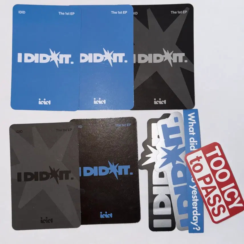 [BUNJANG] iDeaT Fancon Bundle Set: Photocard, Masking Tape, Badge, Album, Sticker / 아이딧 팬콘 입장 포카 마테 뱃지 앨범 스티커