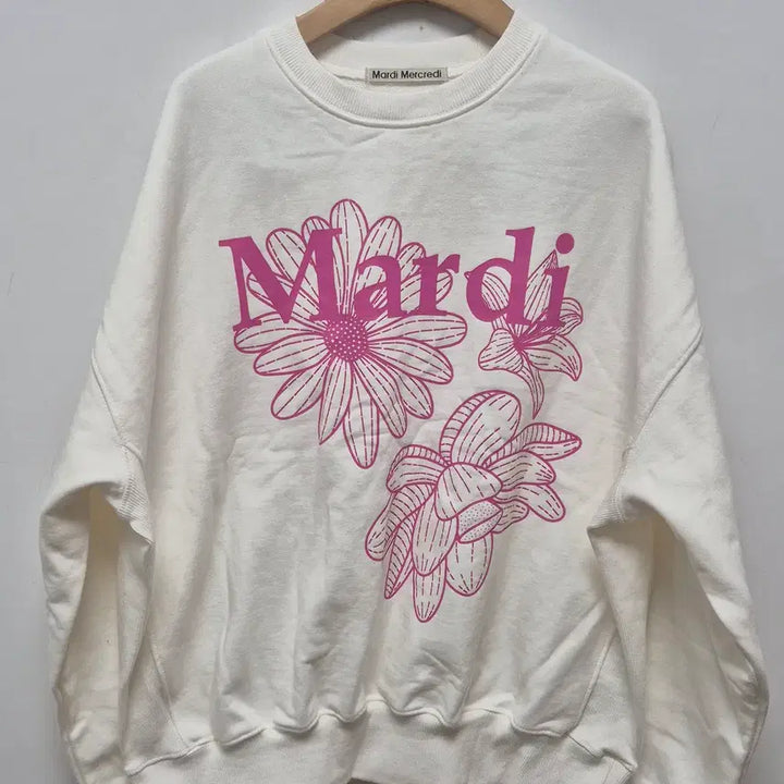 [BUNJANG] Mardi Mercredi Oversized Sweatshirt / (193) 마르디 맨투맨