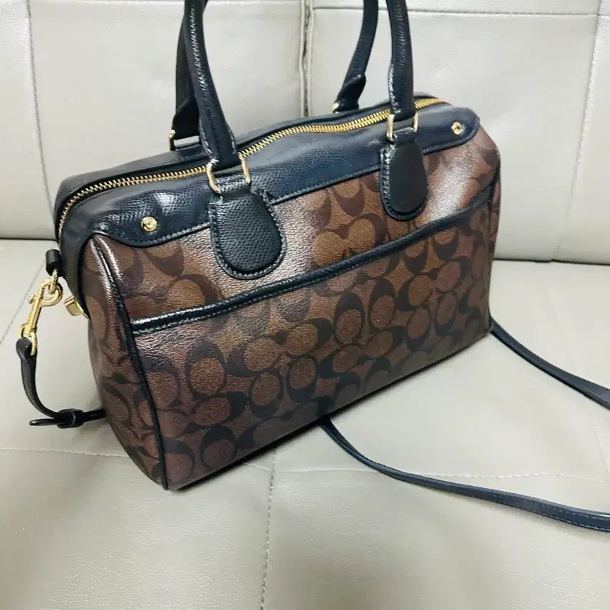 [BUNJANG] Coach Leather Tote Bag / 코치가방