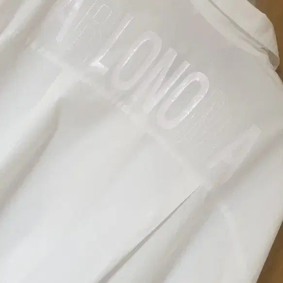 [SOLD OUT] 신원 SI(씨) 여성 오버핏 레터링 화이트 셔츠