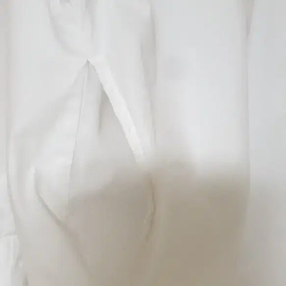 [SOLD OUT] 신원 SI(씨) 여성 오버핏 레터링 화이트 셔츠