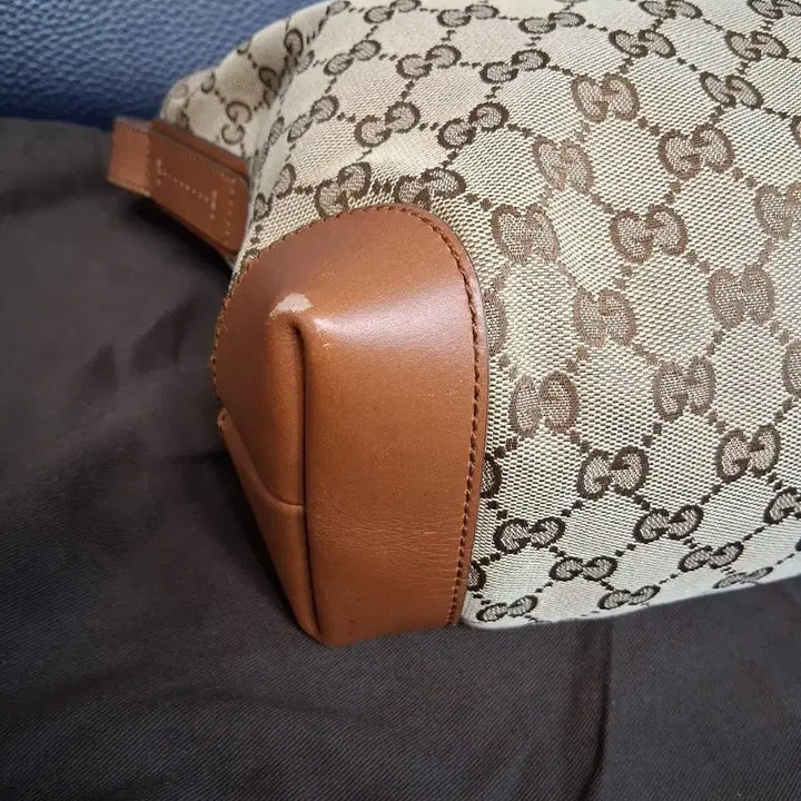 [BUNJANG] Gucci GG Jacquard Brown Crossbody Bag / GUCCI구찌 GG로고 자가드 브라운 크로스