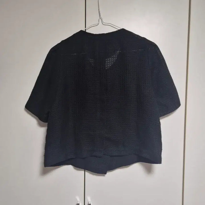 [SOLD OUT] 주크 ZOOC 여름 반팔 트위드 자켓 블랙