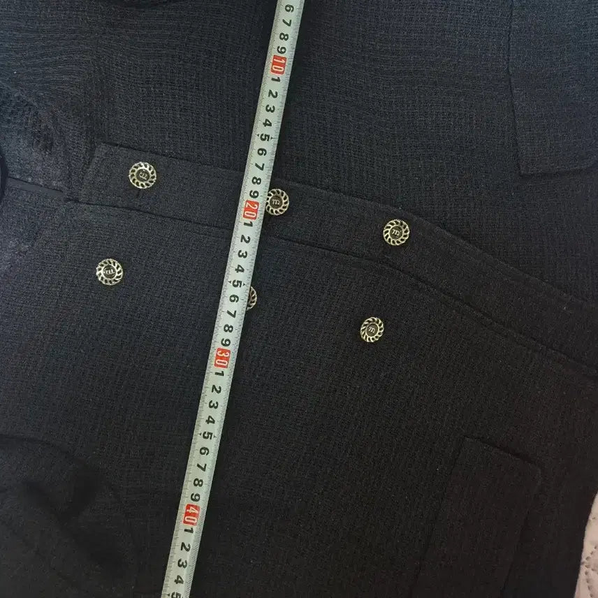 [SOLD OUT] 주크 ZOOC 여름 반팔 트위드 자켓 블랙