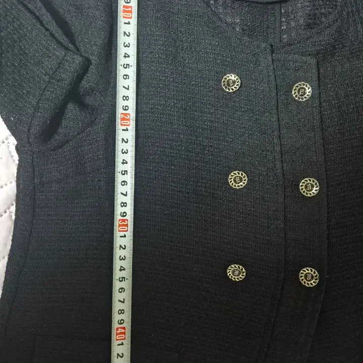 [SOLD OUT] 주크 ZOOC 여름 반팔 트위드 자켓 블랙