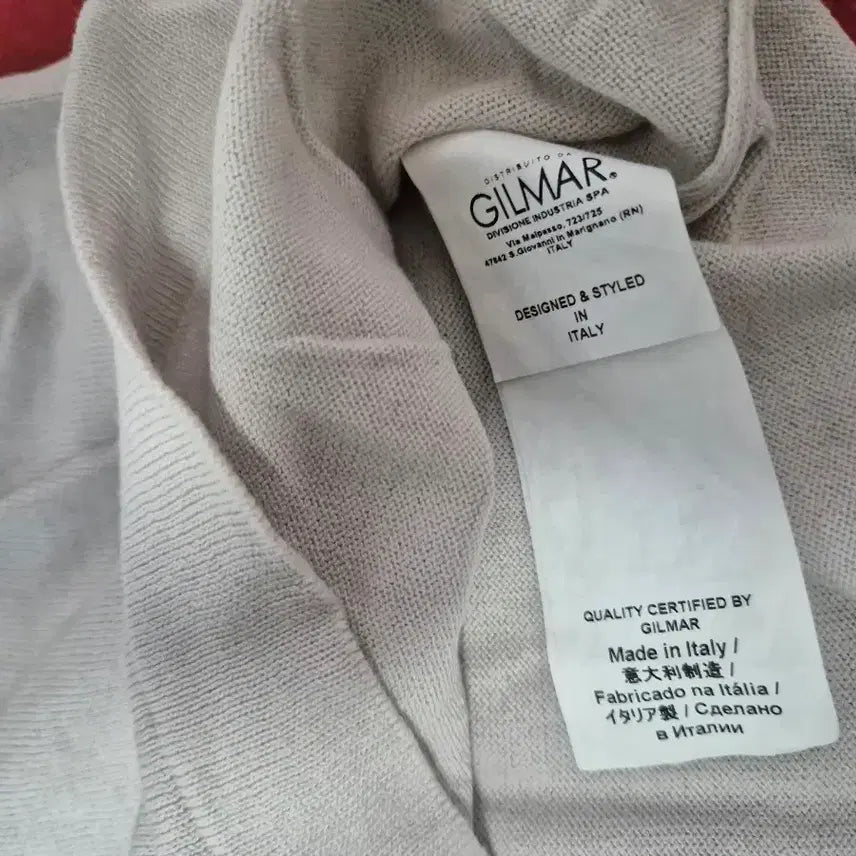 [BUNJANG] PAOLO PECORA MILANO Knit Lightweight Sweater / 파올로페코라 밀라노 니트 경량 소프트 미착용