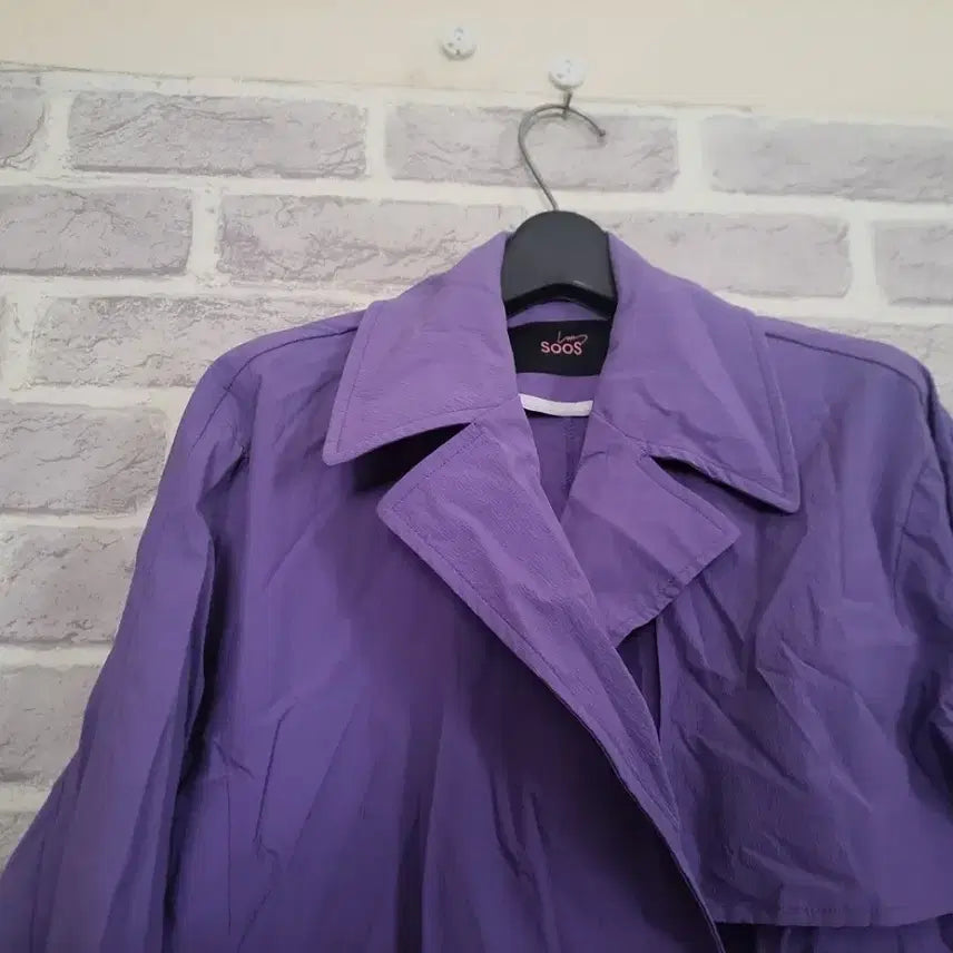 [BUNJANG] SOOS Double Short Trench Jacket / SOOS 더블 숏 트렌치자켓/알뜰한여우