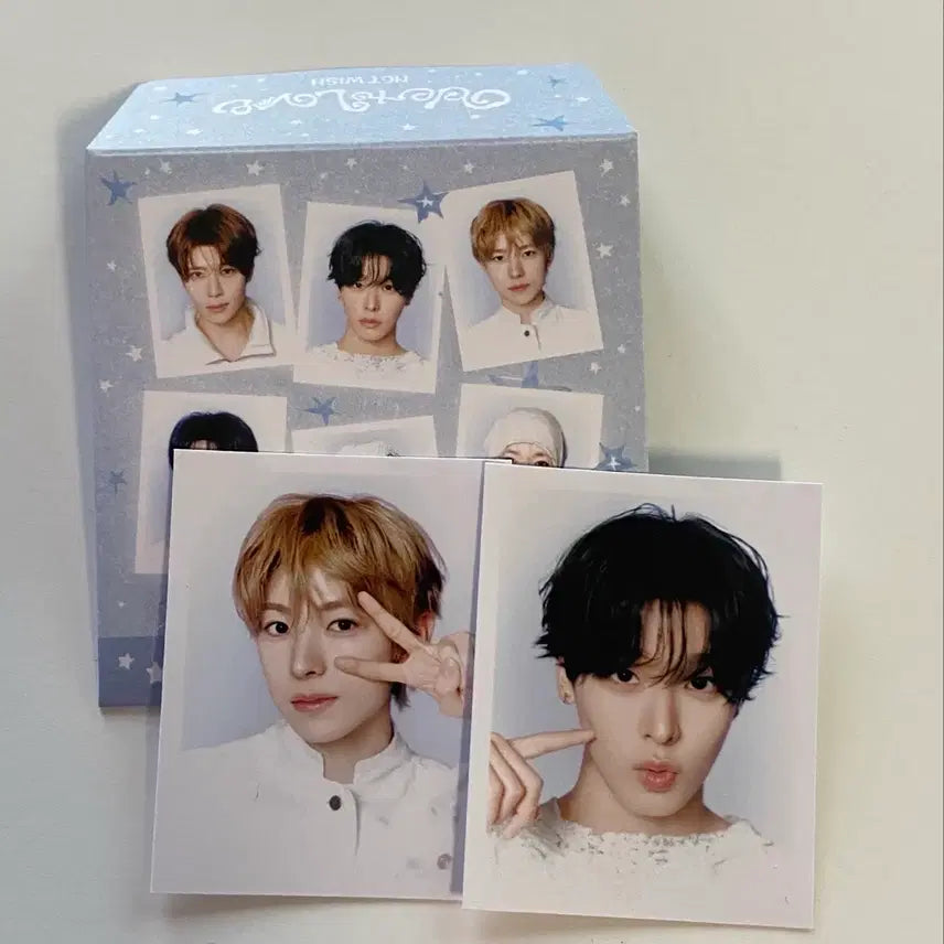 [SOLD OUT] [당일발송] 엔시티 위시 오드투러브 유우시 리쿠 증명사진 세트