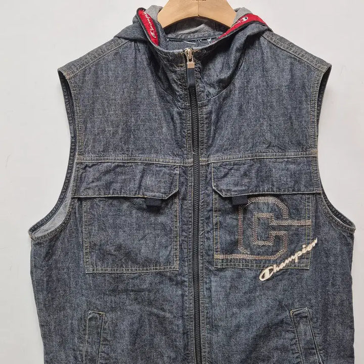 [BUNJANG] Champion 00s Denim Vest (Size M) / (257) 00&