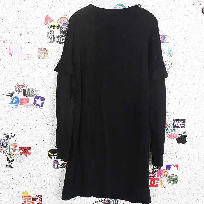 [BUNJANG] Miuco Big Size Teddy Bear Embellished Dress / 여성2XL / 미우코 빅사이즈 비즈장식 테디베어 원피스BK 0-18
