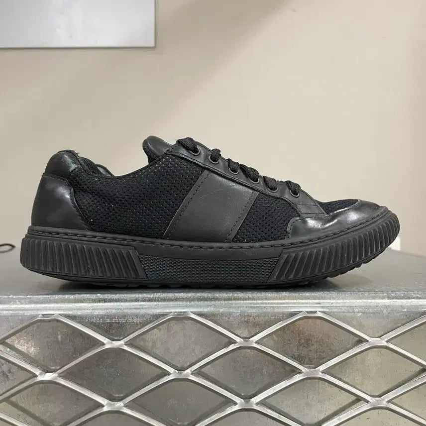 [BUNJANG] Prada Nylon Sneakers Black / 프라다 나일론 스니커즈 블랙 5 (gr-4670)