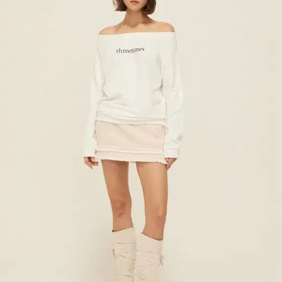 [SOLD OUT] 쓰리타임즈 basic logo off top Small