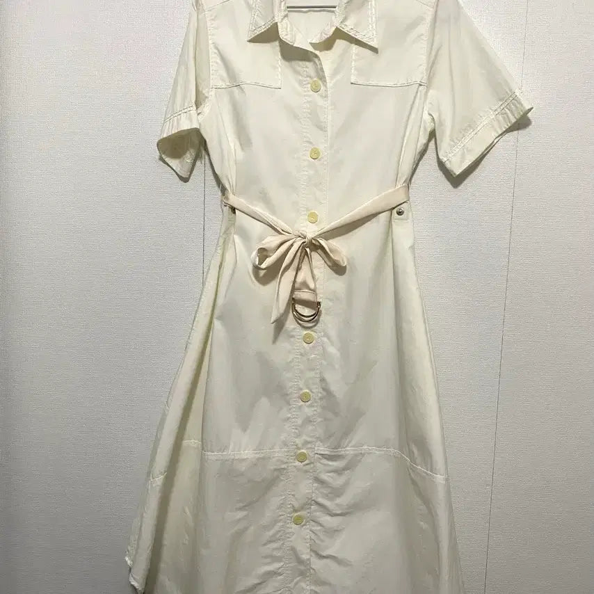[BUNJANG] Misha Flared Shirt Dress 20SS / 미샤 바스락 셔츠 플레어 원피스 20SS