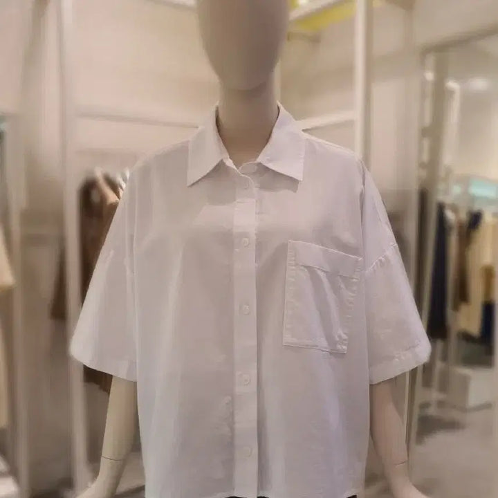 [BUNJANG] Studio Tomboct Cotton Short Sleeve Shirt / 스튜디오톰보이 코튼 반팔 셔츠 F