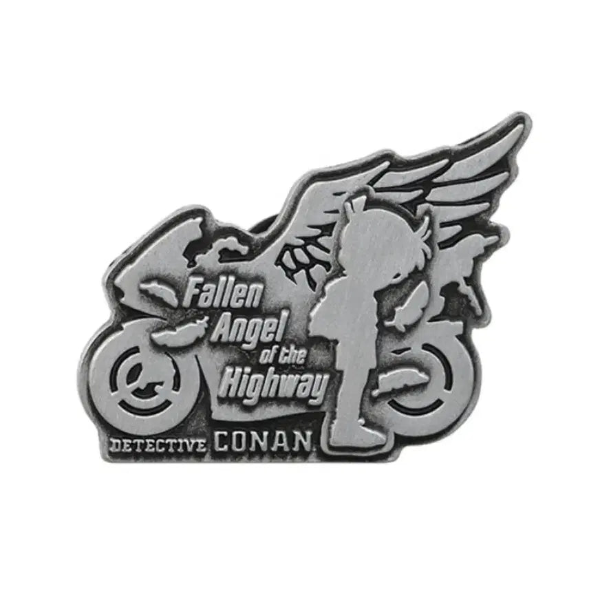 [BUNJANG] Detective Conan The Scarlet Alibi Pin Badge / 명탐정코난 극장판 하이웨이의 타천사 핀뱃지 공식 미개봉