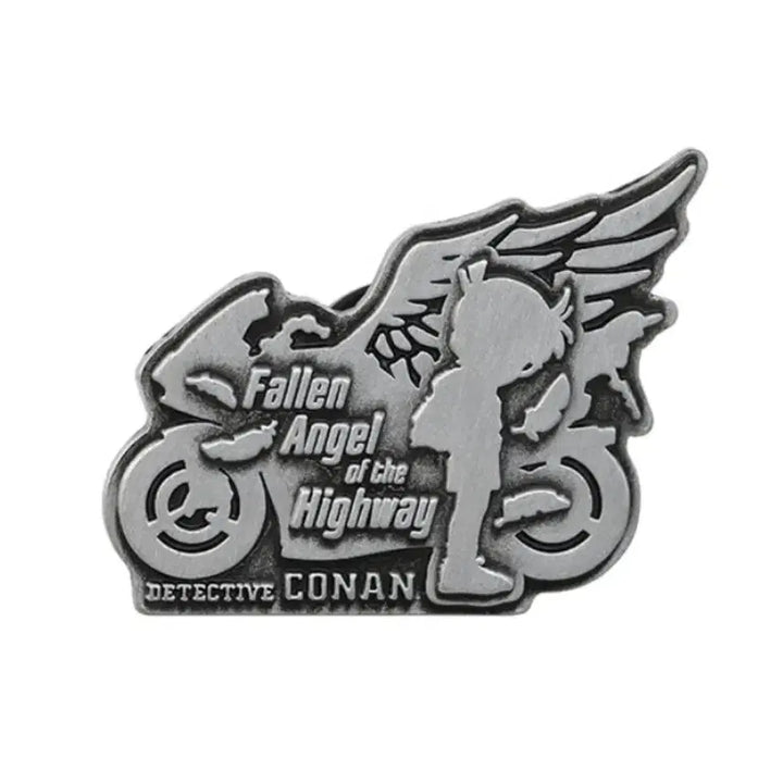 [BUNJANG] Detective Conan The Scarlet Alibi Pin Badge / 명탐정코난 극장판 하이웨이의 타천사 핀뱃지 공식 미개봉