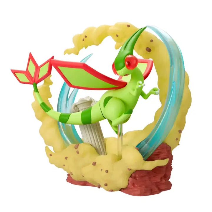 [BUNJANG] Re-Ment Pokemon Circular Diorama Series 2 Flygon Figure / 리멘트 포켓몬스터 서큘러 디오라마 2탄 피규어 플라이곤