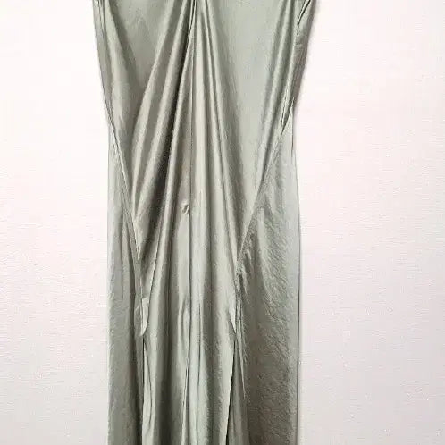 [SOLD OUT] 한섬 시스템 새틴 브이넥 슬립롱원피스 55-66
