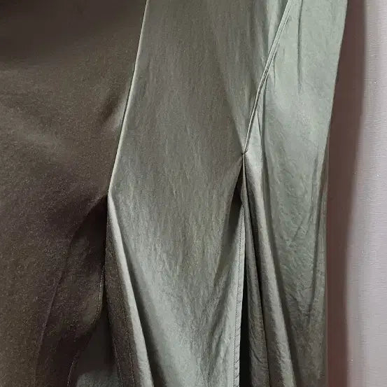 [SOLD OUT] 한섬 시스템 새틴 브이넥 슬립롱원피스 55-66