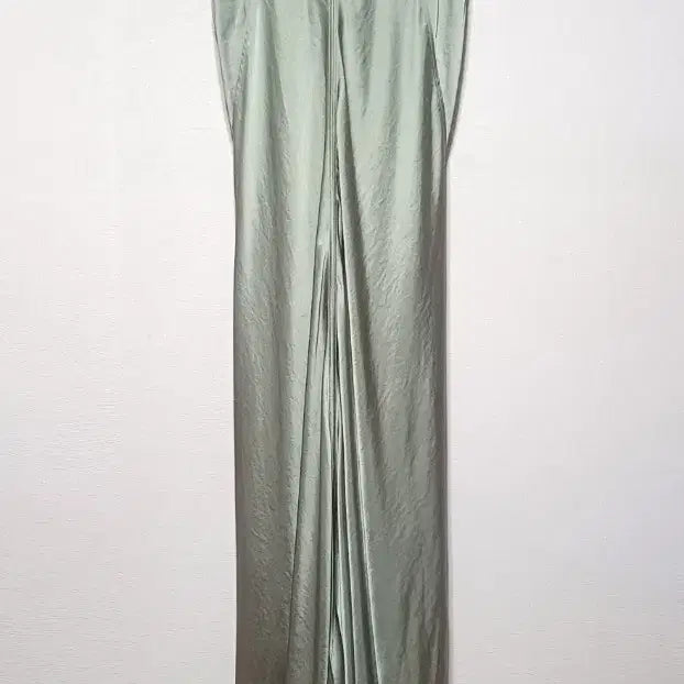 [SOLD OUT] 한섬 시스템 새틴 브이넥 슬립롱원피스 55-66