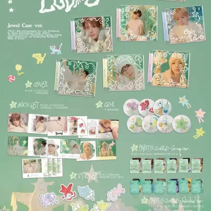 [BUNJANG] NCT WISH "Ode to Love" Jewel Album (Sealed) Set / 현물 NCTWISH  Ode to love 쥬얼 미개봉