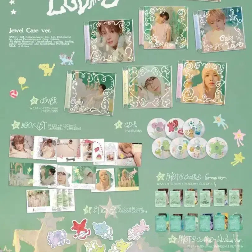 [BUNJANG] NCT WISH "Ode to Love" Jewel Album (Sealed) Set / 현물 NCTWISH  Ode to love 쥬얼 미개봉