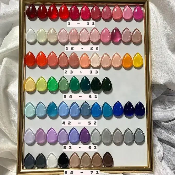 [BUNJANG] Sharon Blanc Custom Silver Cross Nail Tips (14 Shapes) / *할인가* [주문제작] 십자가 실버볼 네일팁 / 14종 쉐입