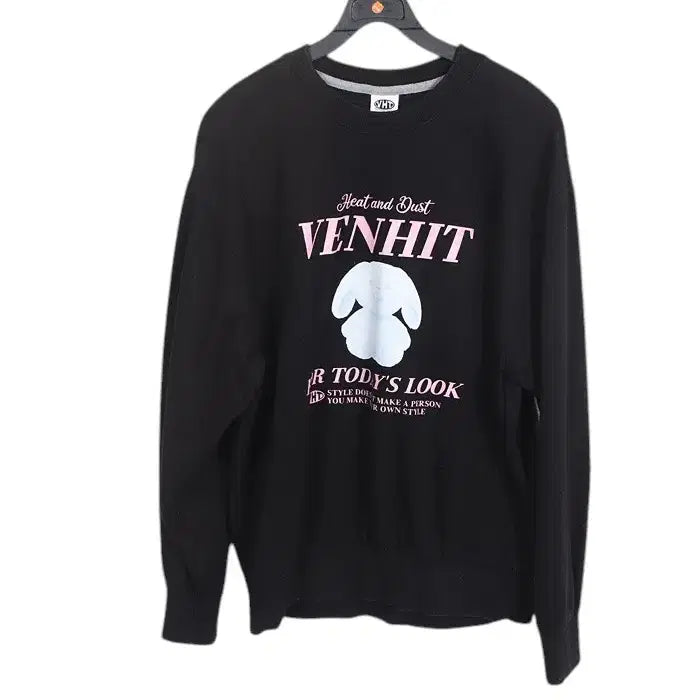 [BUNJANG] Benhit Rabbit Sweatshirt Tee NV / 공용M/ 벤힛 래빗 맨투맨티 NV 0-167