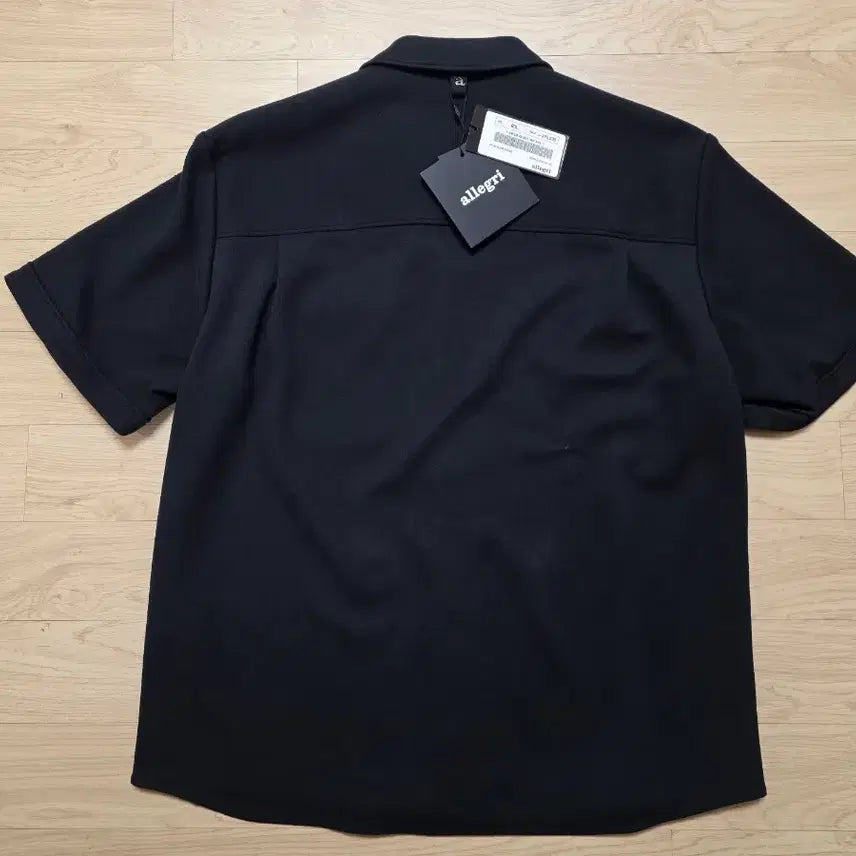 [BUNJANG] Allegri Mild Terry Overshirt Black M (100-105) / 알레그리 마일드 테리 오버셔츠  M 100-105 블랙 정가 39만원