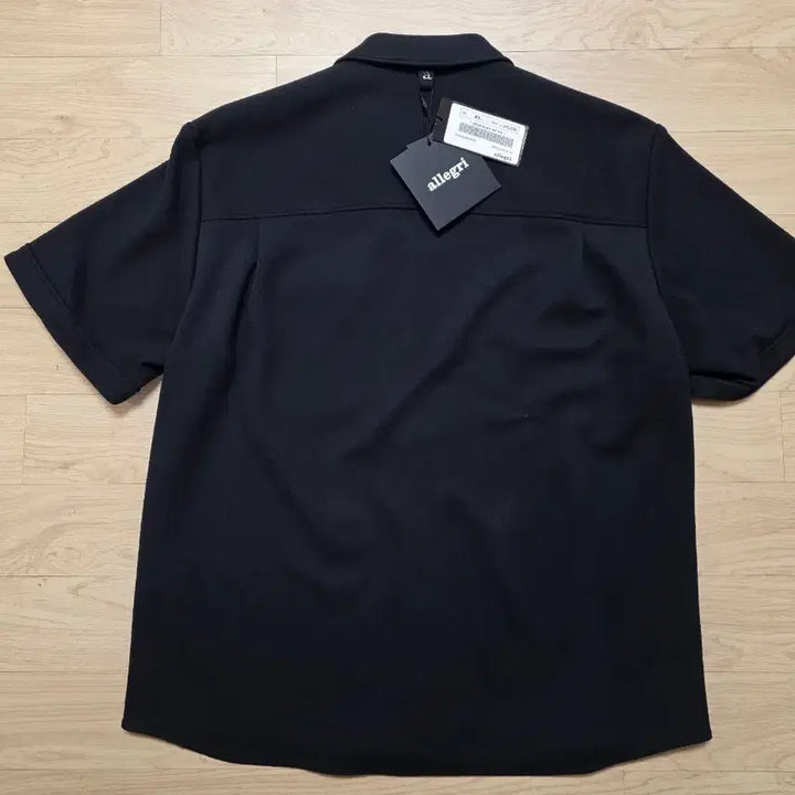 [BUNJANG] Allegri Mild Terry Overshirt Black M (100-105) / 알레그리 마일드 테리 오버셔츠  M 100-105 블랙 정가 39만원