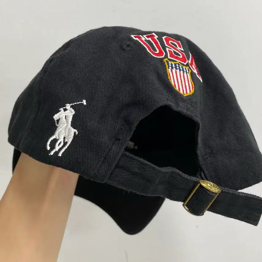 [BUNJANG] Polo Ralph Lauren USA 1934 Championship Ball Cap / [free/상태우수] 폴로 랄프로렌 USA 1934 챔피언십 볼캡
