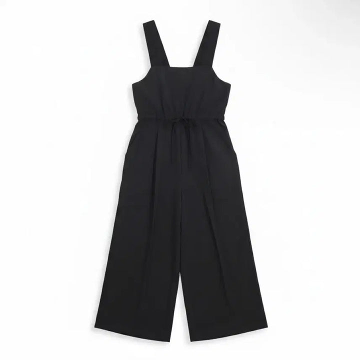 [BUNJANG] Daily Black Strap Jumpsuit / 여성F / 데일리 멜빵 블랙 끈점프수트BK 0-19