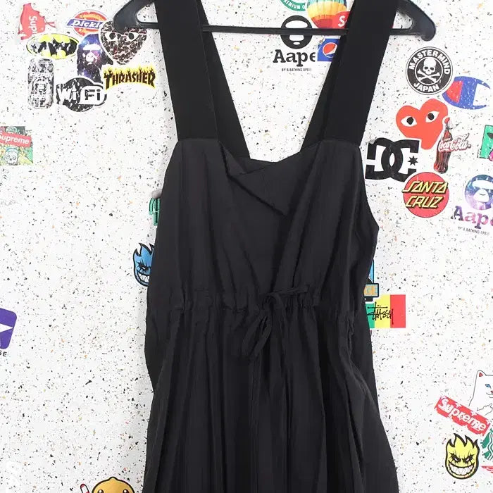 [BUNJANG] Daily Black Strap Jumpsuit / 여성F / 데일리 멜빵 블랙 끈점프수트BK 0-19