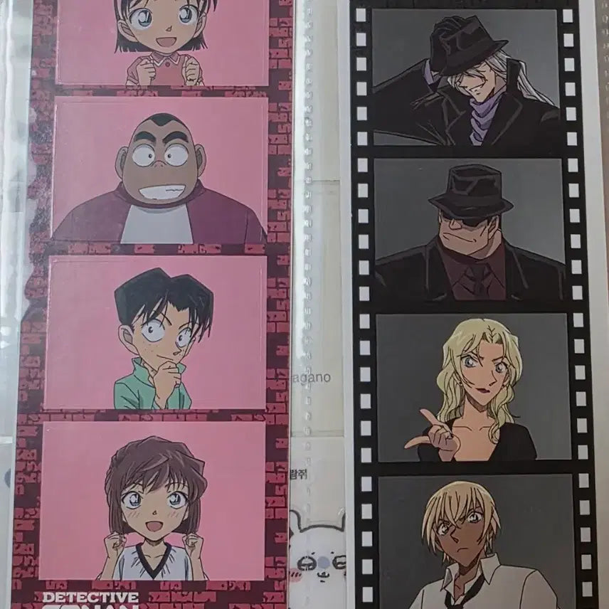 [BUNJANG] Detective Conan Four-Cut Sticker Bundle Set / 명탐정 코난 네컷 스티커 일괄