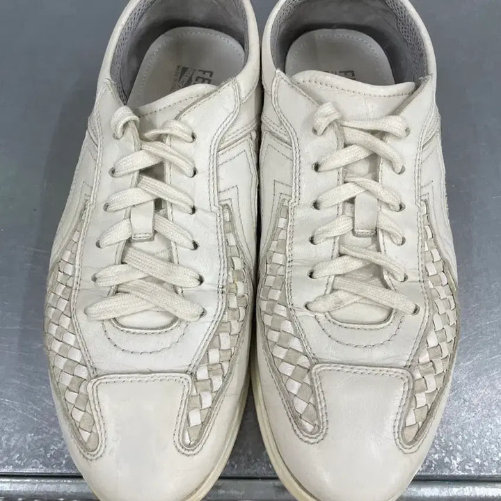 [BUNJANG] Ferragamo Intrecciato Sneakers / 페레가모 인트레치아토 스니커즈 7 (gr-4674)