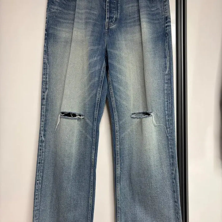 [BUNJANG] Solid Homme Washed Jeans / 24ss 솔리드옴므 워싱 청바지