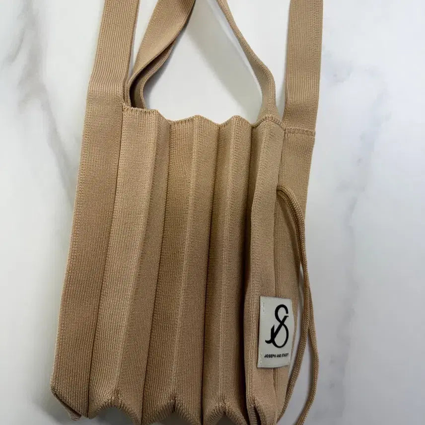 [BUNJANG] Joseph &amp; Stacey Knit Bag Beige / 조셉앤스테이시 니트백 베이지(새 상품, 상태 최상)
