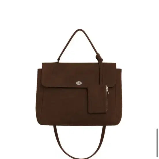 [BUNJANG] Anotheic Suede Noa Bag Brown Shoulder Bag / (무배/새상품)아노에틱 스웨이드 누아백 브라운
