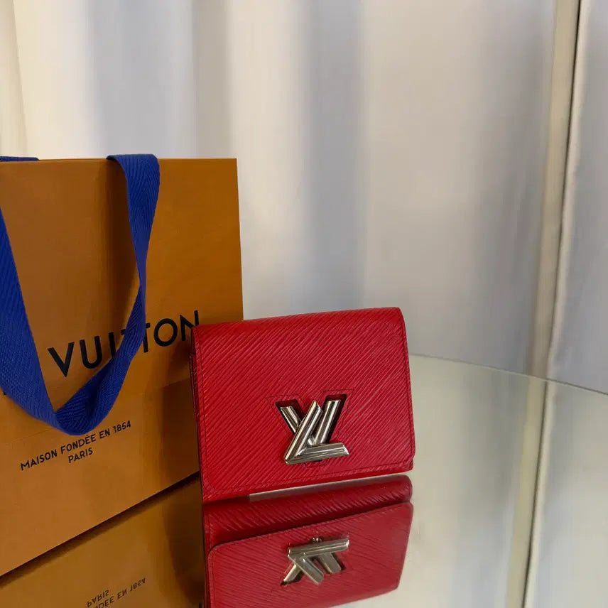 [BUNJANG] Louis Vuitton Twist Epi Leather Trifold Wallet / 루이비통 트위스트 3단 반지갑