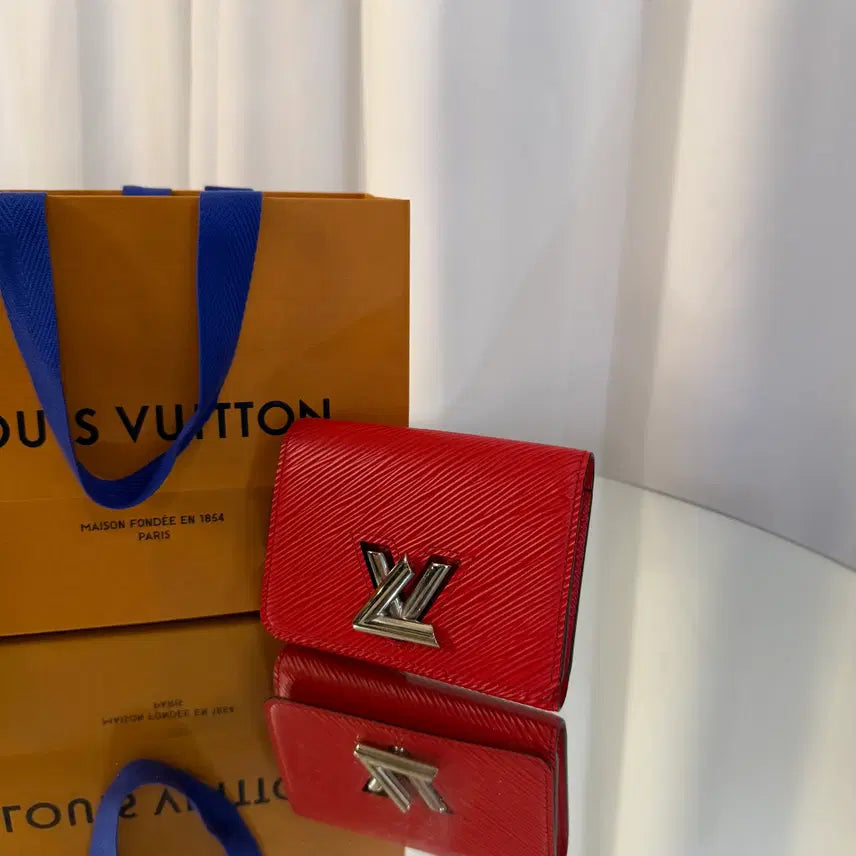 [BUNJANG] Louis Vuitton Twist Epi Leather Trifold Wallet / 루이비통 트위스트 3단 반지갑