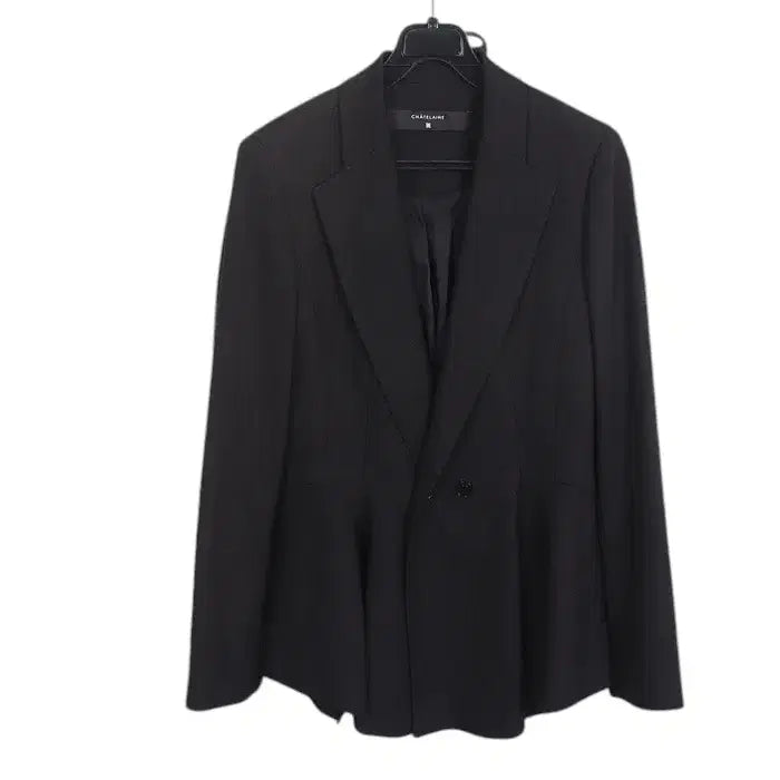[SOLD OUT] 여성90/ 샤트렌 정장 자켓 하객룩 블랙 0-166